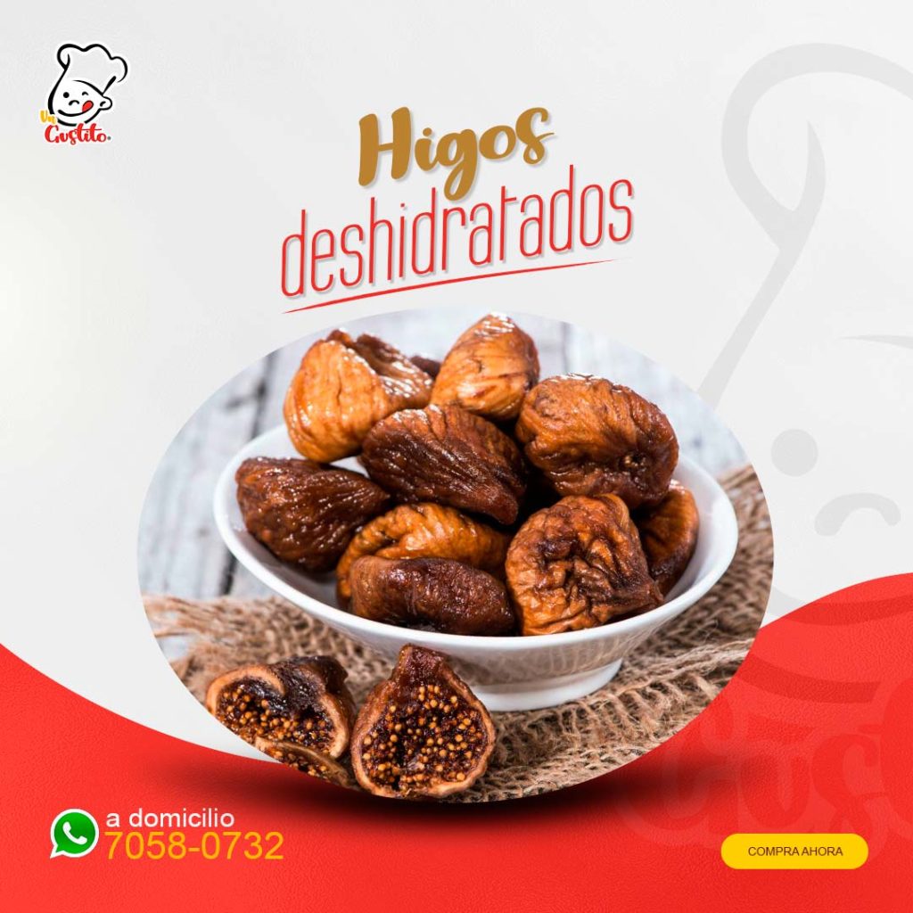 Higos Deshidratados 1 Libra – Un Gustito El Salvador